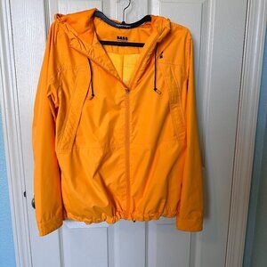 O-2 Bass Outdoor Hooded Water resistant Windbreaker jacket, Sz M